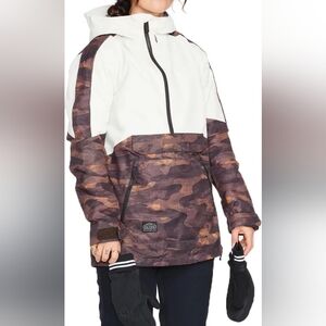 Volcom Women's Mirror Pullover Snowboarding Jacket/shell
